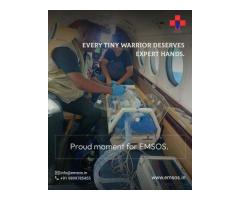 24/7 ICU Air Ambulance Service in Guwahati EMSOS