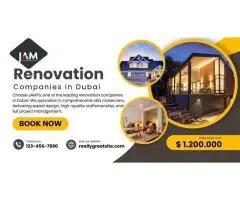 Top Renovation Companies in Dubai JAMTS Villa Specialists