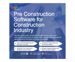 Pre Construction Software Development Services