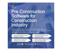 Pre Construction Software Development Services