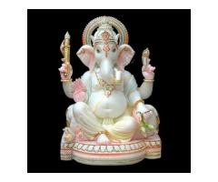 Who is Jaipur s leading marble Ganpati murti manufacturer and why