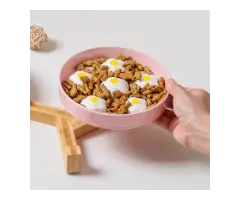 Ceramic Slow Feeder Cat Bowl - Nokaaurorastone - 2