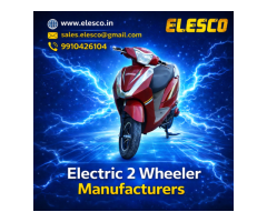 Reliable and Eco-Friendly Electric Two-Wheelers by Elesco