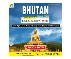 Amazing Bhutan Tour from Bagdogra