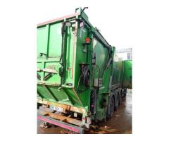 Used FAUN Variopress Waste Container System with HIAB 211 HIPRO Crane - 4