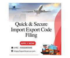 Quick &amp Secure Import Export Code Filing