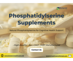 Phosphatidylserine Supplements from Natural Non-GMO Sources