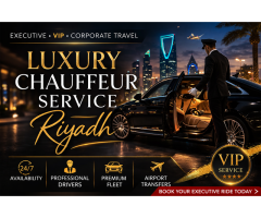 Premier Luxury Chauffeur Service Riyadh Saudi SUV Rentals