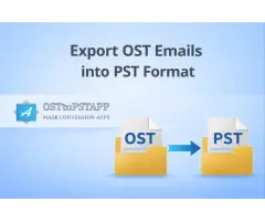 Export OST Emails into PST Format