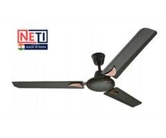 Solar Bldc 12v ceiling fan 1200mm size, #netifan.