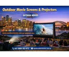 Buy Reliable Outdoor Movie Screens and Projectors for Backyard Movie Nights