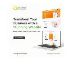 Transform Your Business with Web Development Quickensol