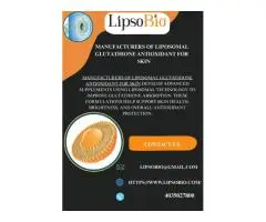 Manufacturers Of Liposomal Glutathione Antioxidant For Skin
