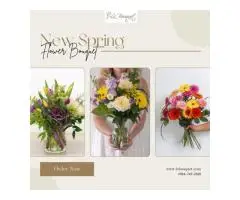 Buy Fresh Spring Flower Bouquets Online Fast Montreal Delivery
