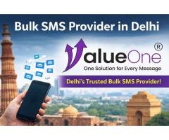 Best Bulk SMS Provider in Delhi for Fast Business Messaging