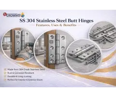 SS Hinges 304G and Door Fittings Supplier - 2