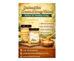 Golden Hive Cream Honey Velvet Perfect for Healthy Living