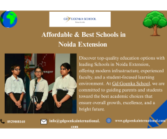 Affordable & Best Schools in Noida Extension