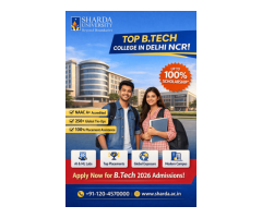 Top B Tech Colleges in Delhi NCR Apply at Sharda University for
