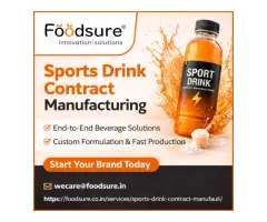 Launch Your Brand with Sports Drink Contract Manufacturing