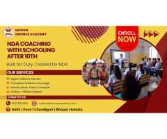 Nda Coaching With Schooling After 10Th In Bhopal