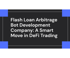 Flash Loan Arbitrage Bot Development Company A Smart Move in DeFi Trading