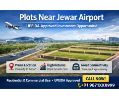 UPEIDA Plots Near Jewar Airport Prime Investment Deal