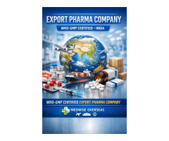 WHO-GMP Certified Export Pharma Company in India
