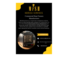 Commercial Deep Freezers Manufacturers