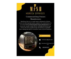 Commercial Deep Freezers Manufacturers