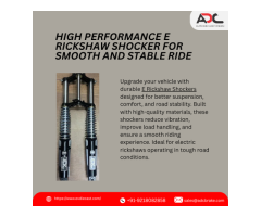Durable E Rickshaw Shocker Manufacturer for Better Ride Comfort