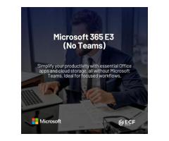 Microsoft 365 E3 The Ultimate Productivity Suite