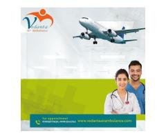 Get Air Ambulance Service in Jammu by Vedanta with Secure Relocation
