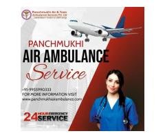 Hire ICU-Enabled Panchmukhi Air Ambulance Services in Patna