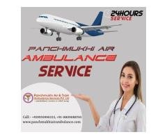 Pick Advanced Panchmukhi Air Ambulance Services in Raipur at Nominal Rate