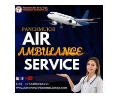Take Fastest Panchmukhi Air Ambulance Services in Shillong with Healthcare Facilities