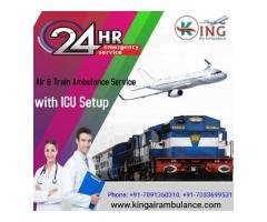 Get King Air Ambulance in Kolkata with Advanced ICU Support at Low-Fare