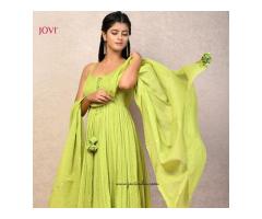 Explore Designer Indian Anarkali Suits for Women at JOVI India - 5
