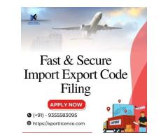 Fast & Secure Import Export Code Filing