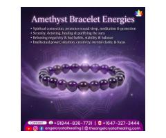 Amethyst Bracelet Available Order Now for Inner Peace