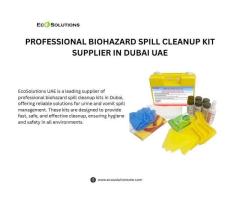 Professional Biohazard Spill Cleanup Kit Supplier in Dubai UAE