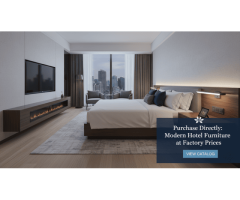 Purchase Directly Modern Bedroom Hotel Furniture at Factory Prices