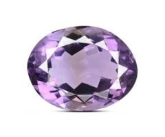 Purple Amethyst Stone Rashi Ratan Bhagya