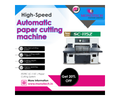 Buy High-Speed Automatic Paper Cutting Machine Monotech