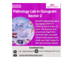 Pathology Lab in Gurugram Sector 2 Blood Tests, CT Scan & Ultrasound at healthQuest