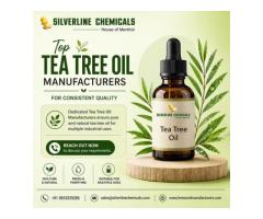 Top Tea Tree Oil Manufacturers for Consistent Quality