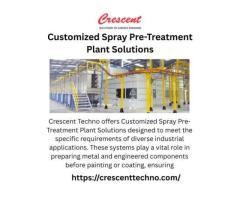 Customized Spray Pre-Treatment Plant Solutions