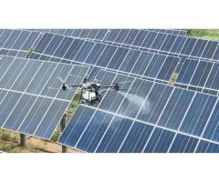 Inspe o inteligente de pain is solares com drones em Portugal