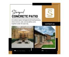 Stamped Concrete Patio in San Antonio