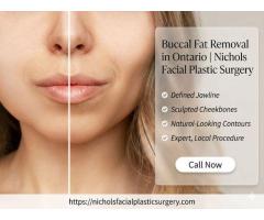 Buccal Fat Removal in Ontario Nichols Facial Plastic Surgery
